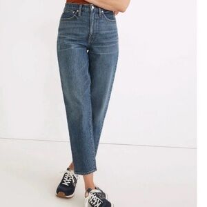 Madewell Women's balloon/barrel Leg Jeans in Blue size 27, 95% cotton.